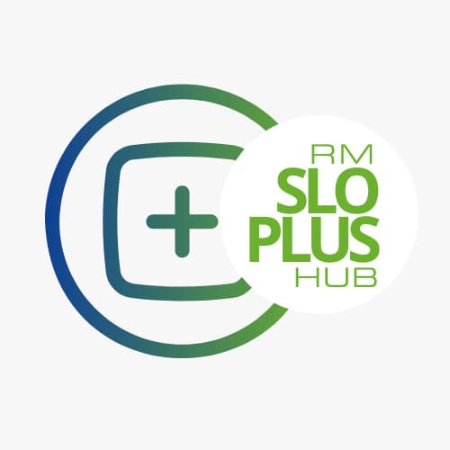 RM SLO Plus Hub logo